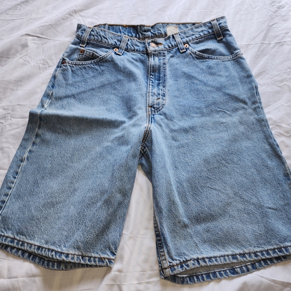 Levi's Other - Vtg Levis 560 Jean Denim Blue Shorts Men's Orange Tab Size 32 Is Used